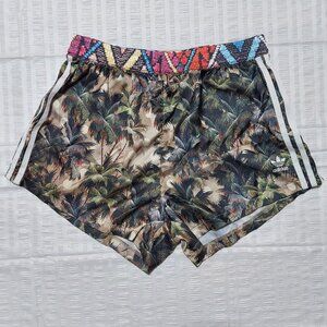 Adidas X Farm Rio Shorts Palm Tree Size Medium